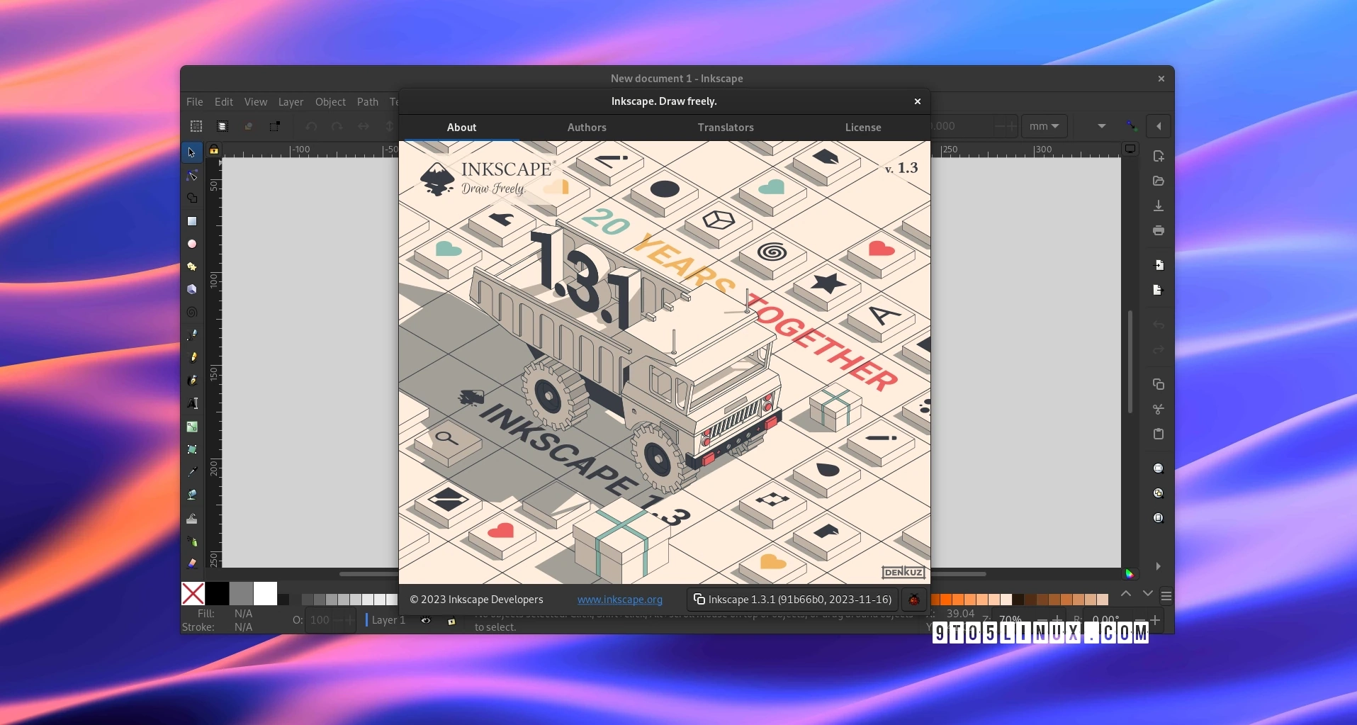 Unpacking Inkscape 1.3.1: Exploring 70+ Bug Fixes and Two Exciting New Features