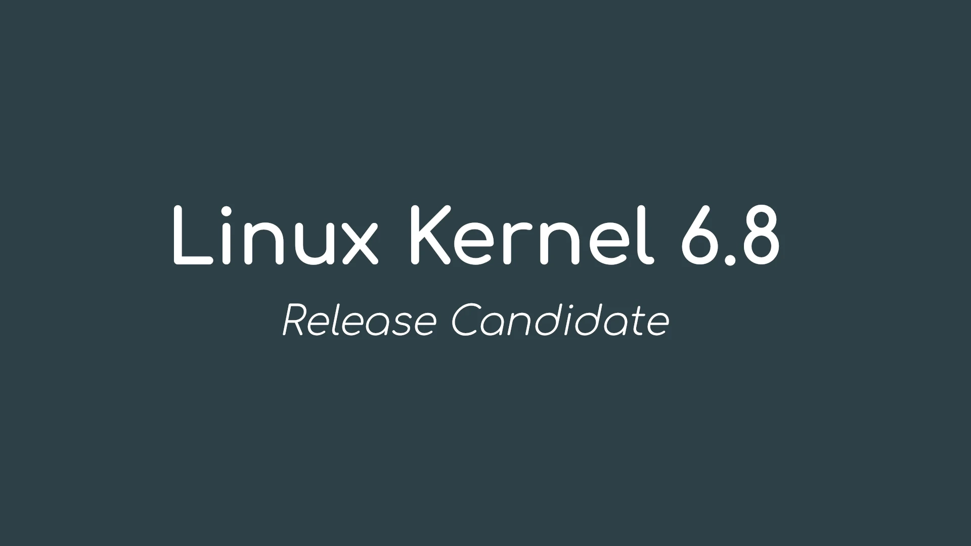 Announcement of the First Linux Kernel 6.8 Release Candidate by Linus Torvalds