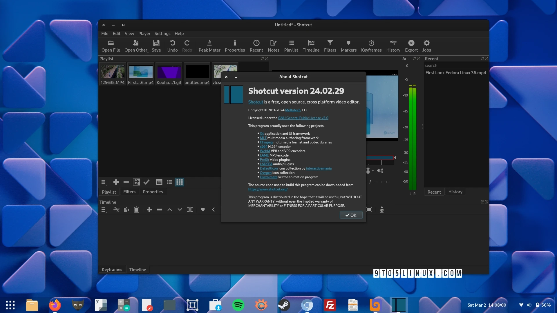 Introducing Shotcut 24.02: The Latest Release of Open-Source Video Editor with Ambisonic Audio Support
