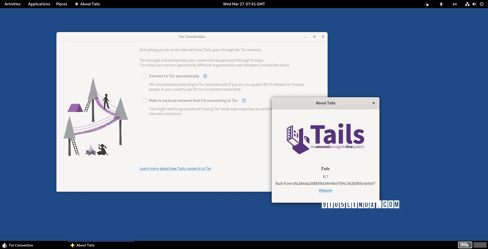 Tails 6.1 Release: A Solution to RFDS Intel CPU Vulnerabilities and Additional Bug Fixes