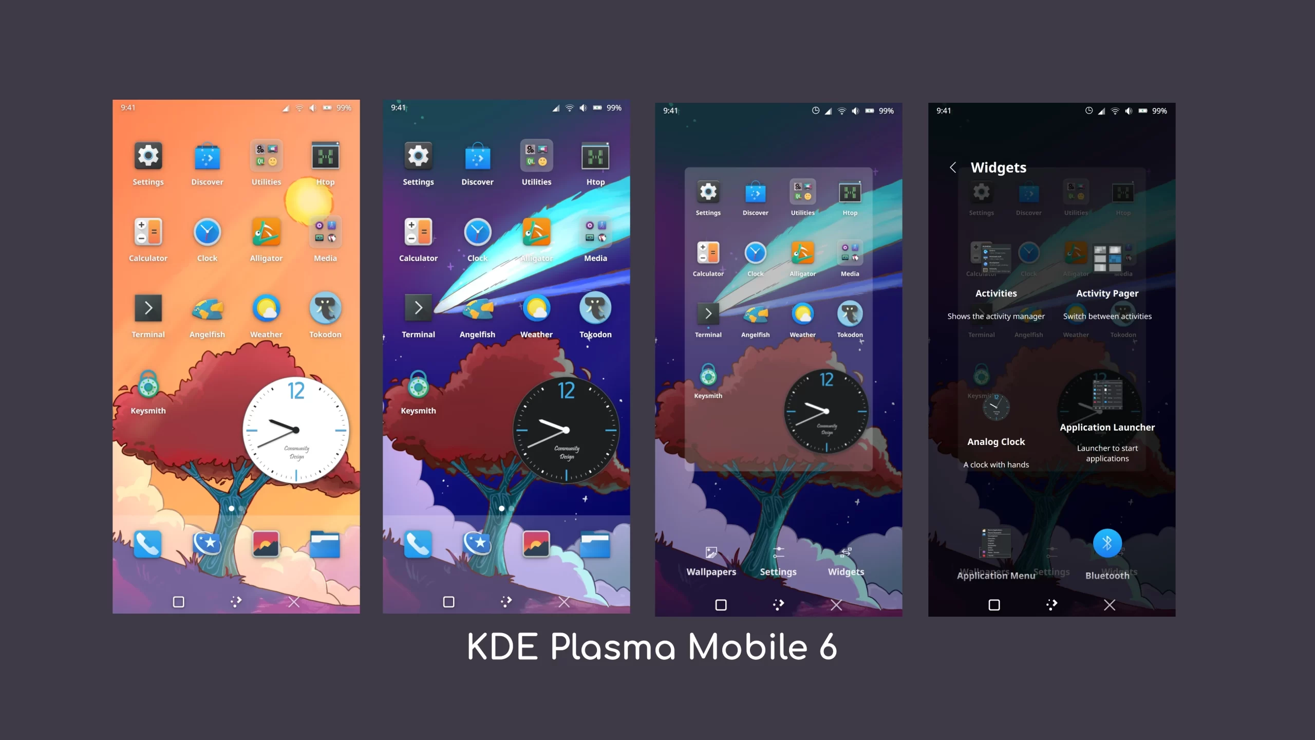 Introduction of Plasma 6 for Mobile Devices: KDE Unveils Redesigned Homescreen