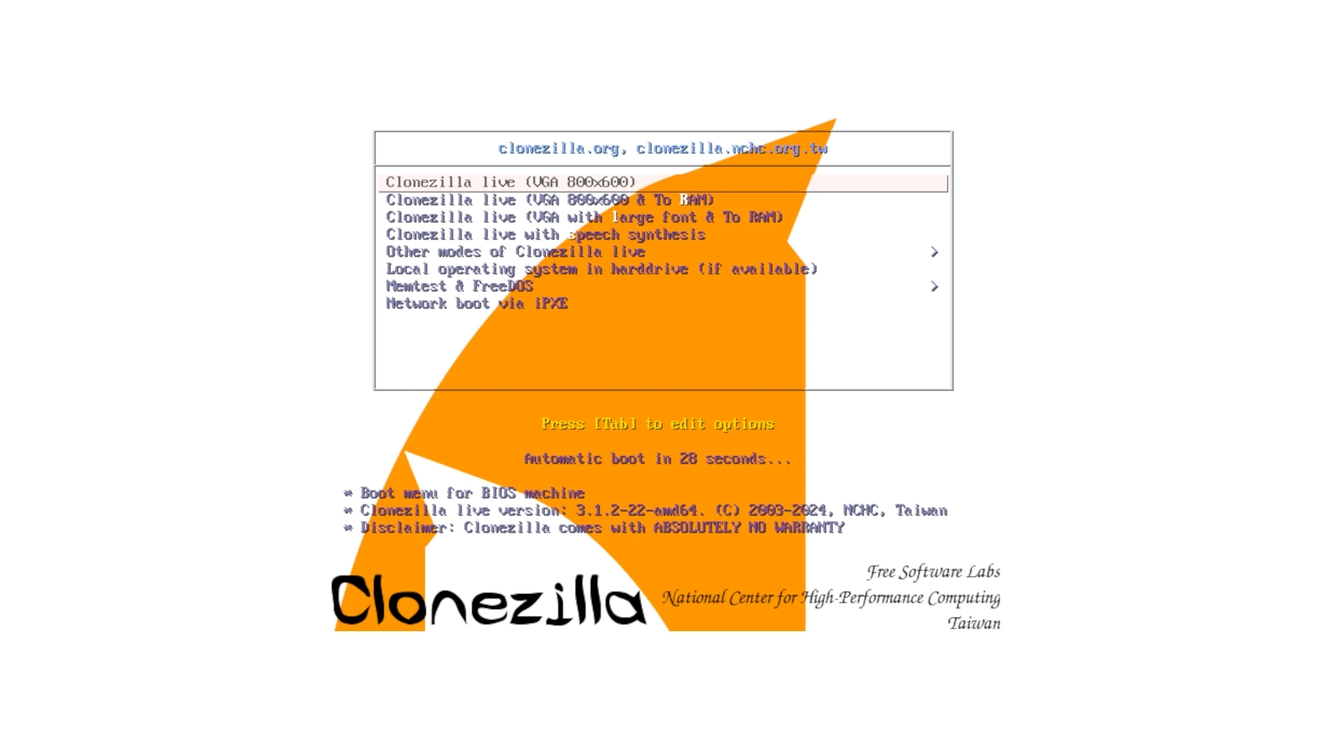 Clonezilla Live Safeguarded Against XZ Backdoor: Now Running on Linux 6.7