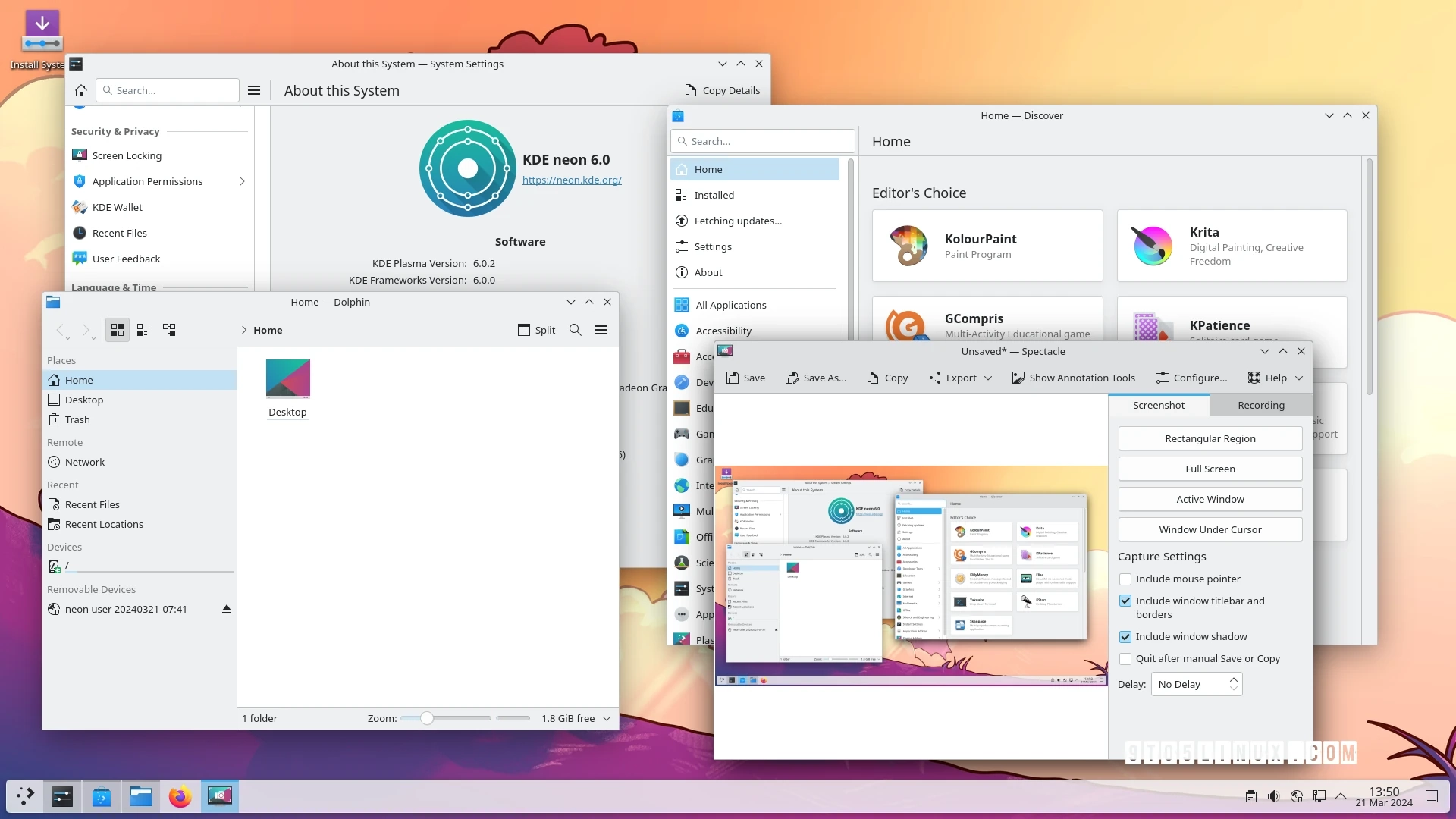 KDE Gear 24.02.2 Update: Critical Bugfixes for Spectacle, Okular, Gwenview and More