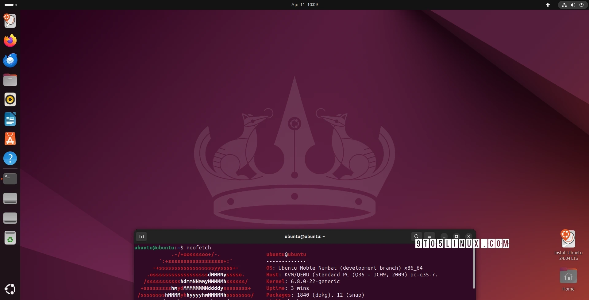 Download Now: Ubuntu 24.04 LTS Beta with GNOME 46 and Linux 6.8 Available