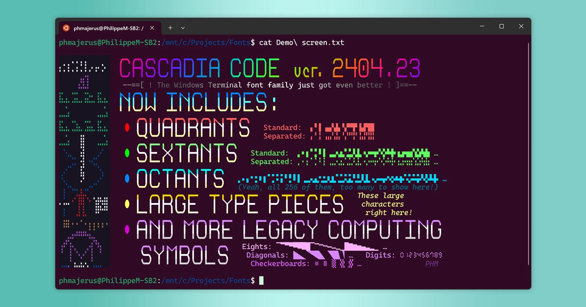 Major Update Introduced to Microsoft’s Open-Source Developer Font