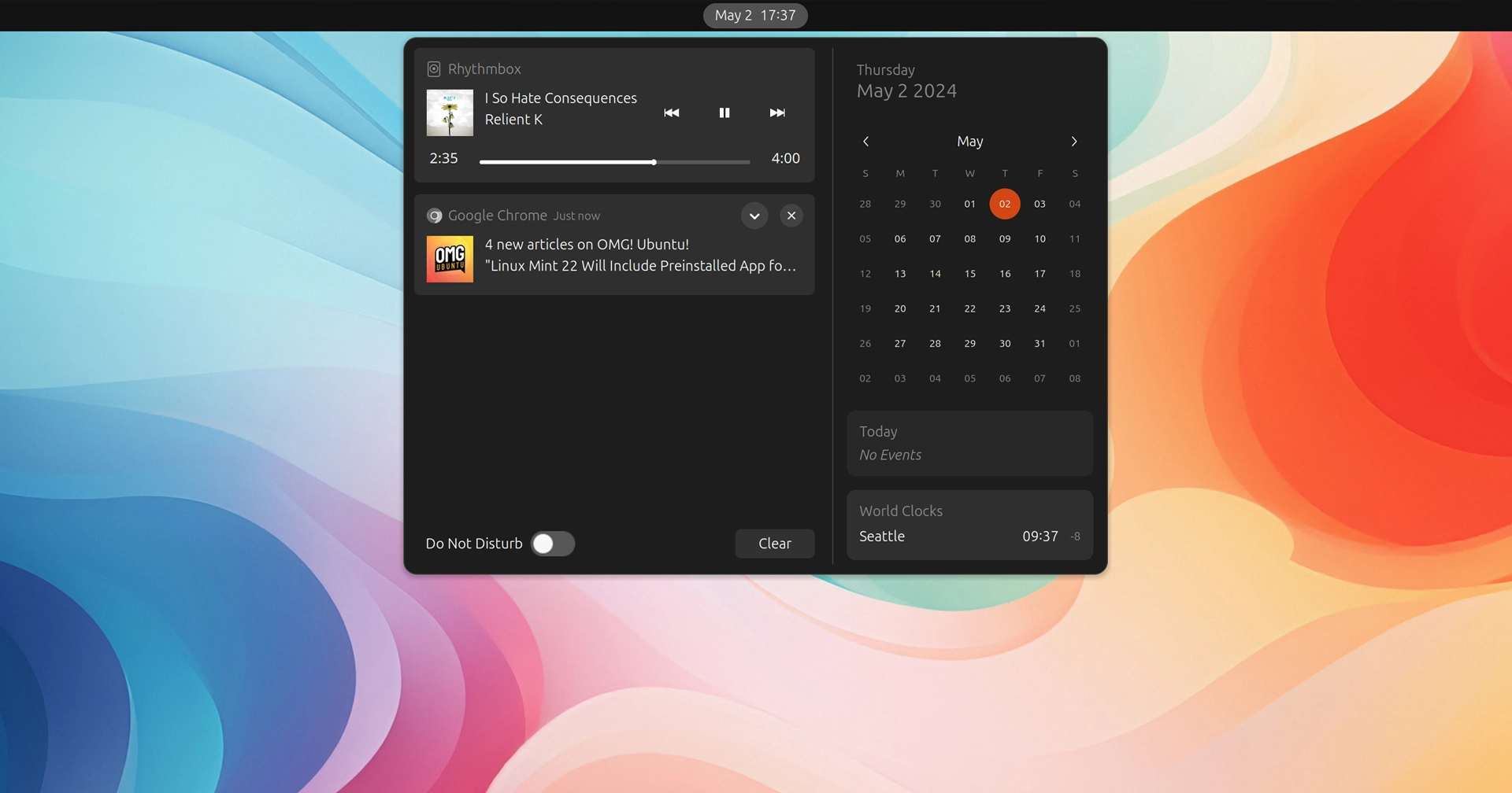 Introducing the Extension That Incorporates a Progress Bar into GNOME Shell Media Controls