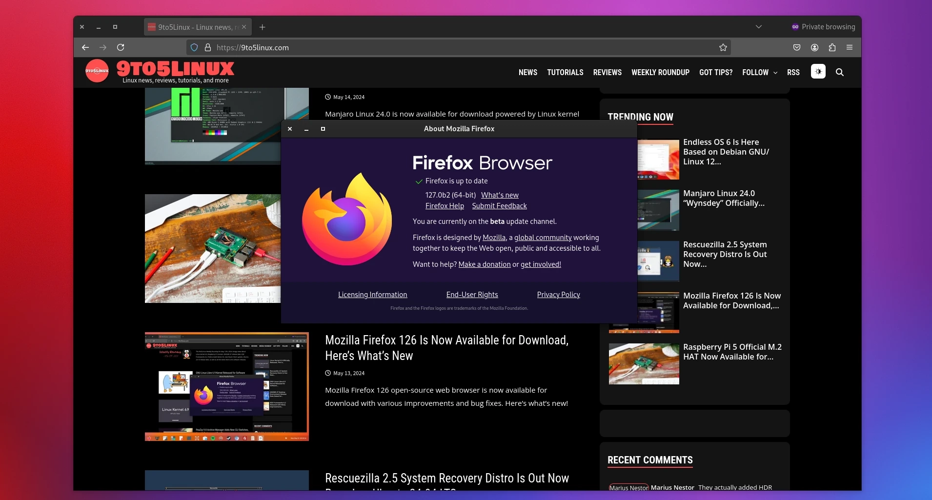 Beta Testing Begins for Firefox 127: Highlighting Updated Screenshot Tool and Additional Changes