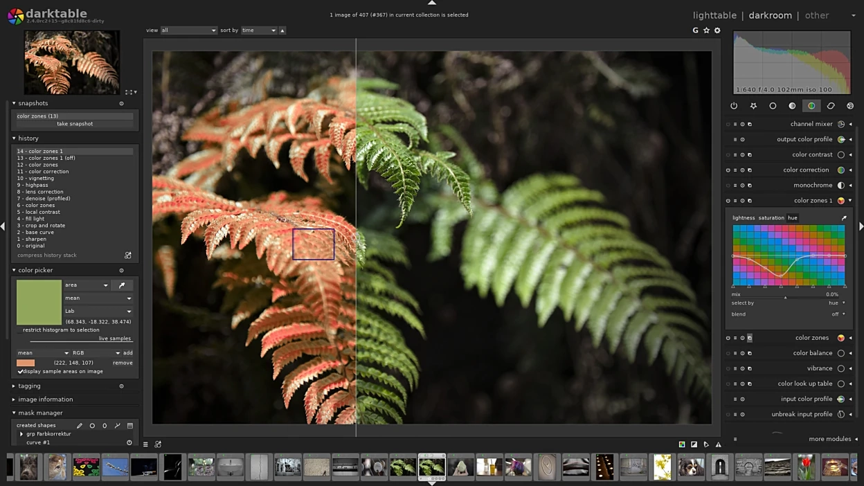 Discover What’s New in the Latest Release of Darktable 4.8 Open-Source RAW Image Editor