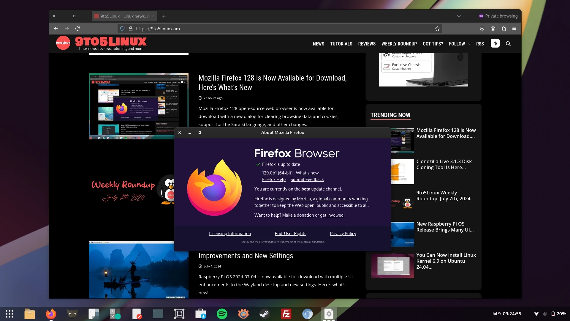 Firefox 129 Beta with Reader View and New Features | ServerHost