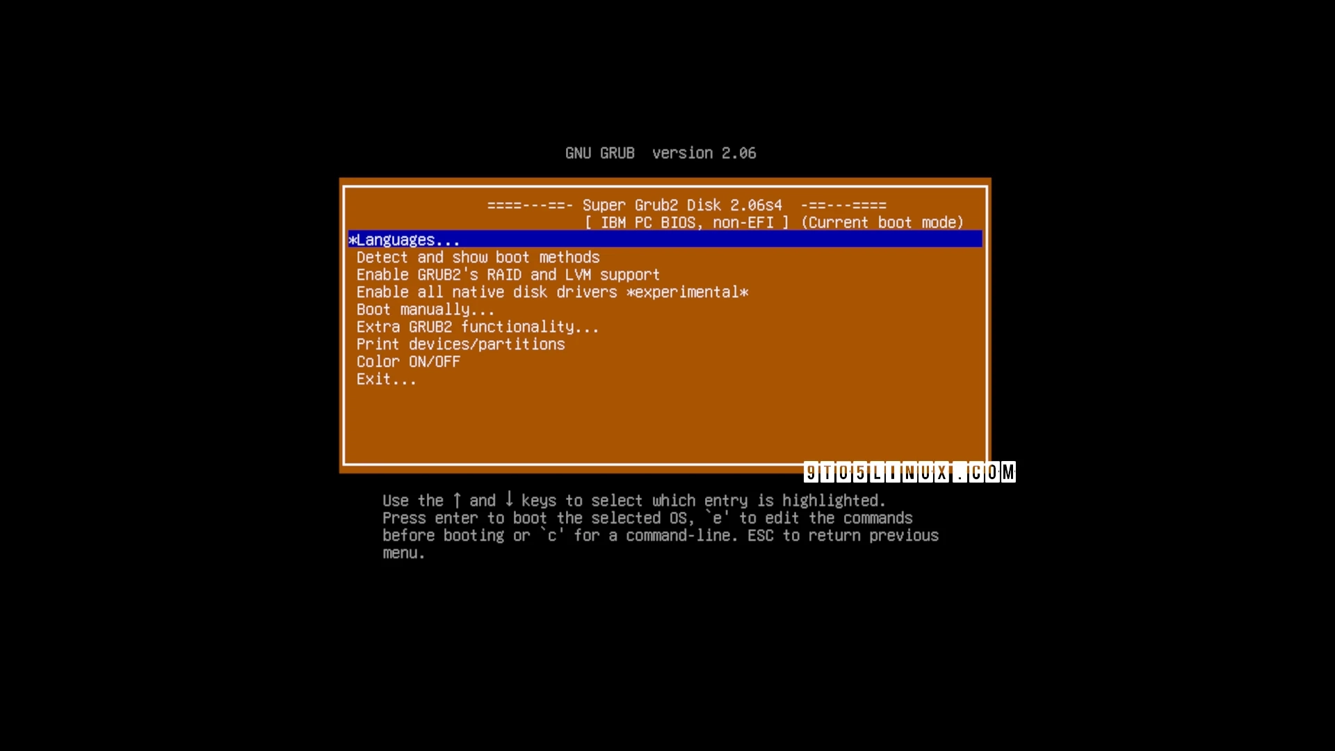 Super Grub2 Disk 2.06s4 Released: New System Rescue Tool Adds Btrfs Support