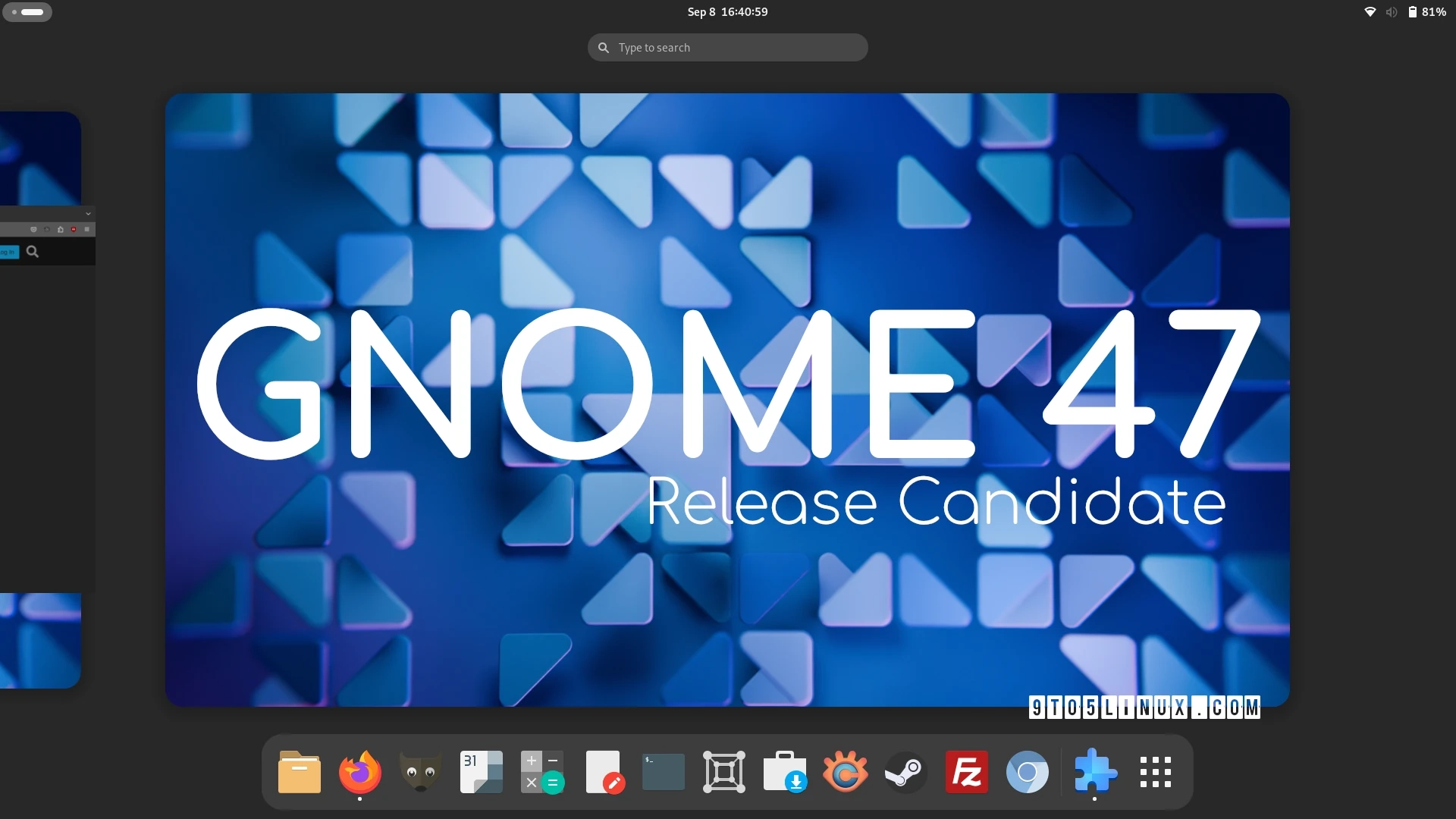 GNOME 47 Release Candidate Rolls Out for Public Testing