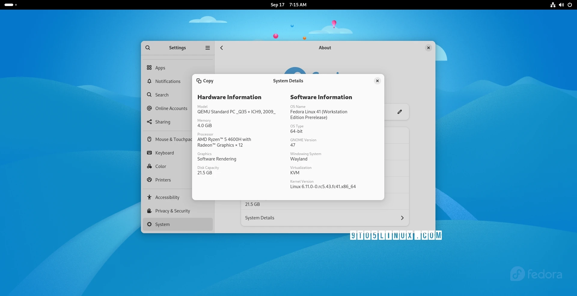 Fedora Linux 41 Public Beta Rolls Out: Featuring Linux Kernel 6.11 and GNOME 47