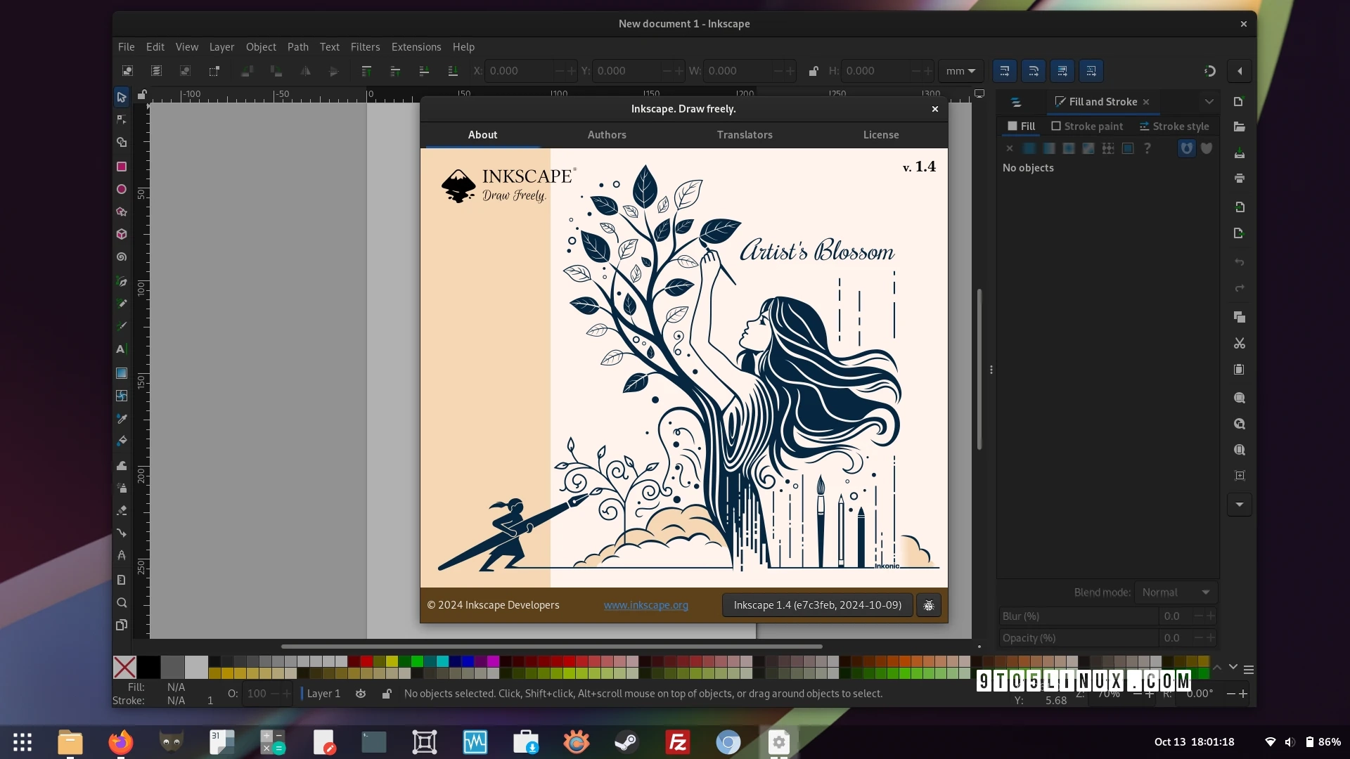 Inkscape 1.4 Released: New Filter Gallery and Modular Grids Enhance Open-Source SVG Editing