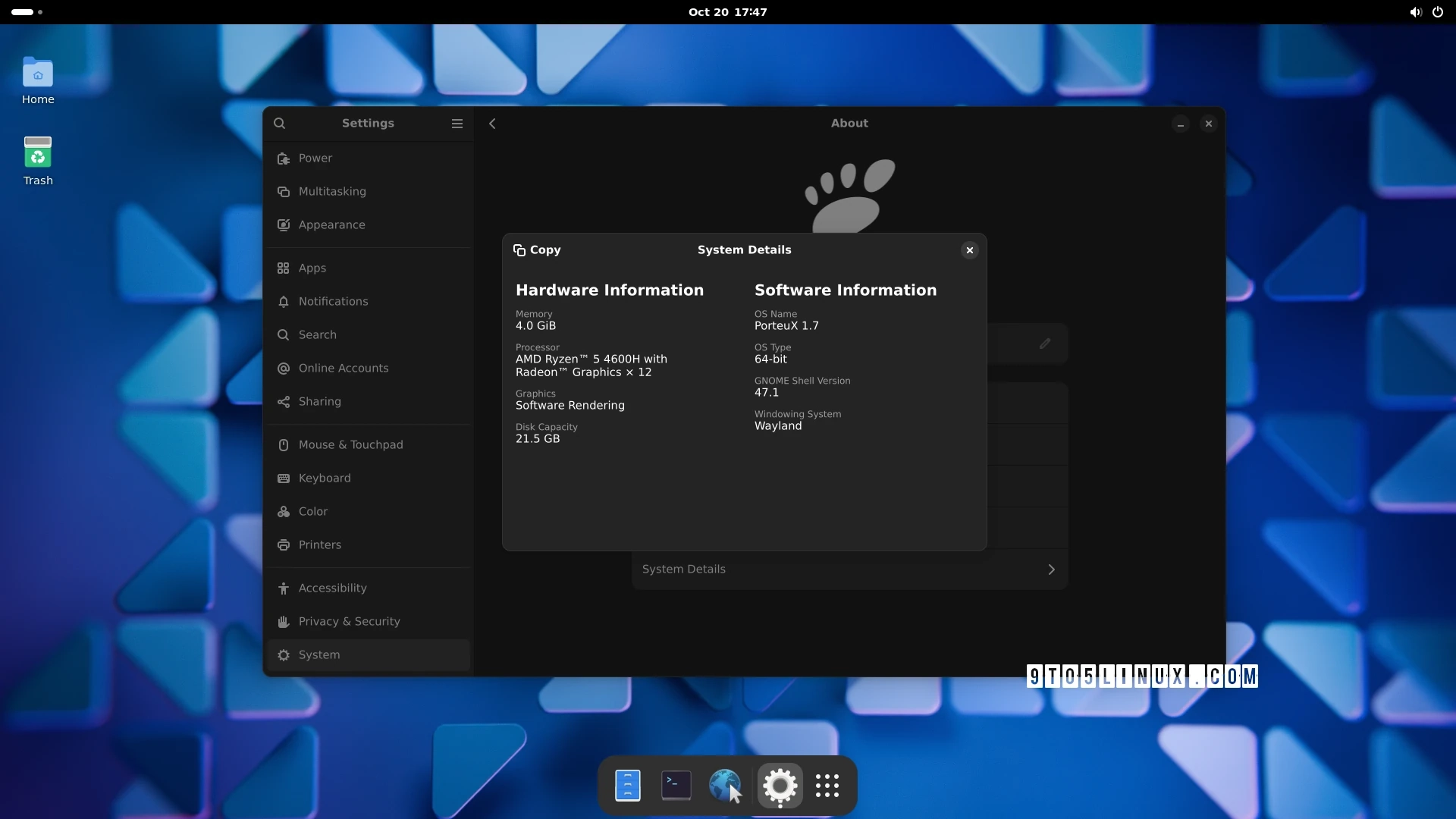 PorteuX 1.7 Release: Embrace the Power of Slackware with Linux 6.11 and GNOME 47.1