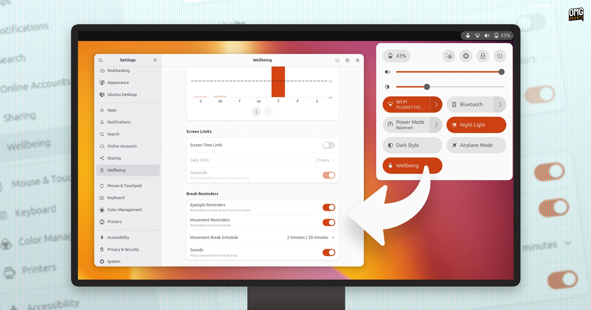 How to Easily Toggle Ubuntu’s New Wellbeing Reminders On and Off