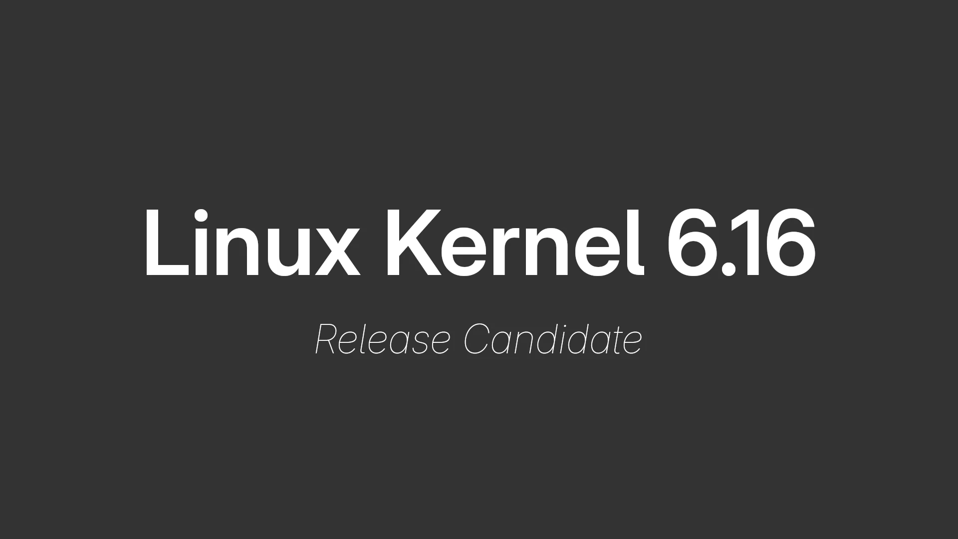 Linus Torvalds Unveils First Release Candidate for Linux Kernel 6.16