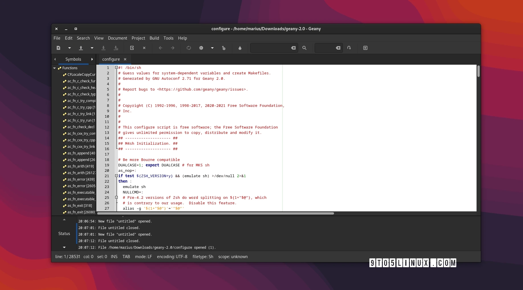 Geany 2.1 Launches with Enhanced UI and Expanded File Type Support: A Closer Look at the New Features