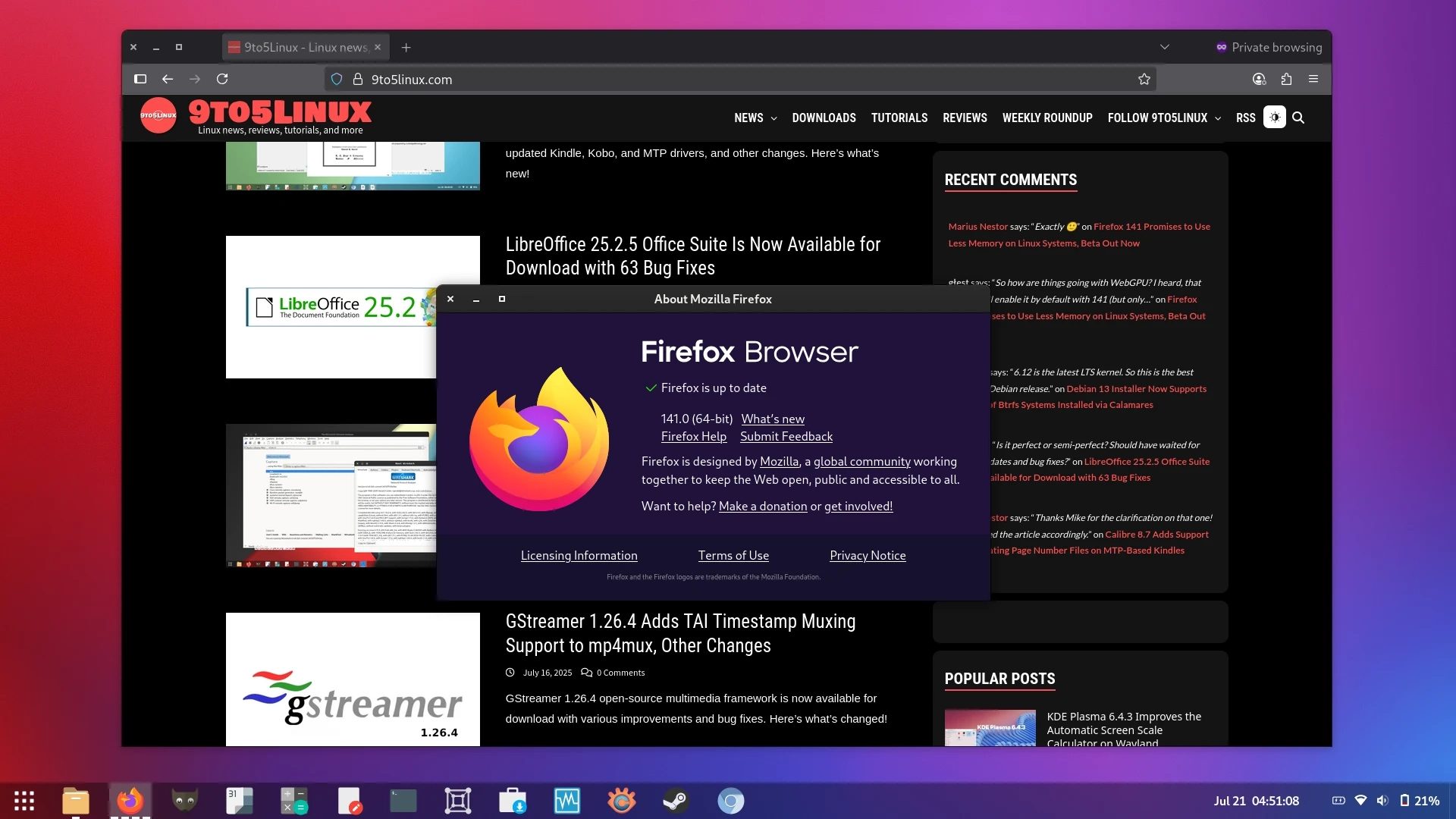 Firefox 141 Now Available: Discover the Latest Features and Enhancements!