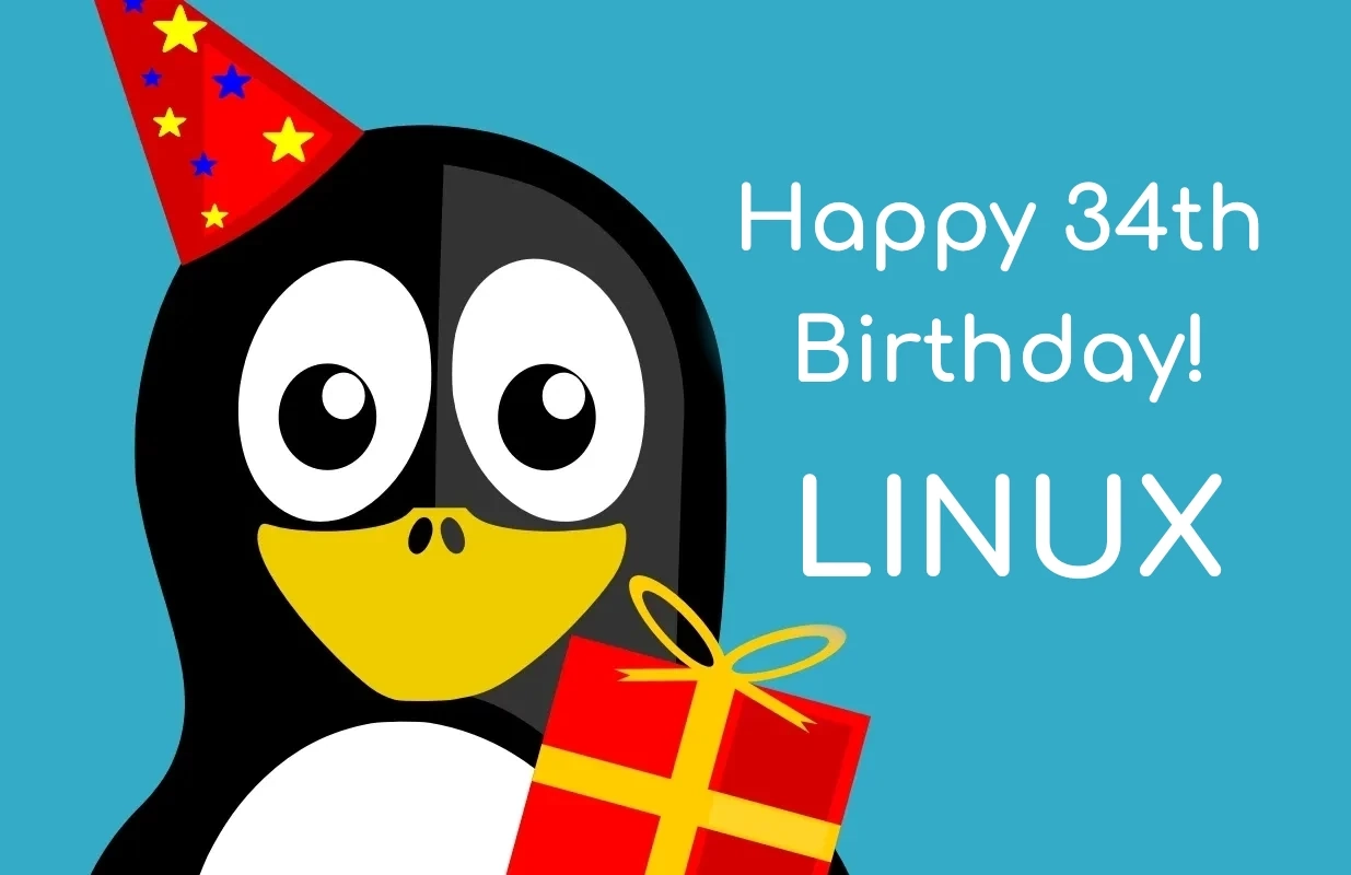 Celebrating 34 Years of Linux: Happy Birthday to the Iconic Operating System!