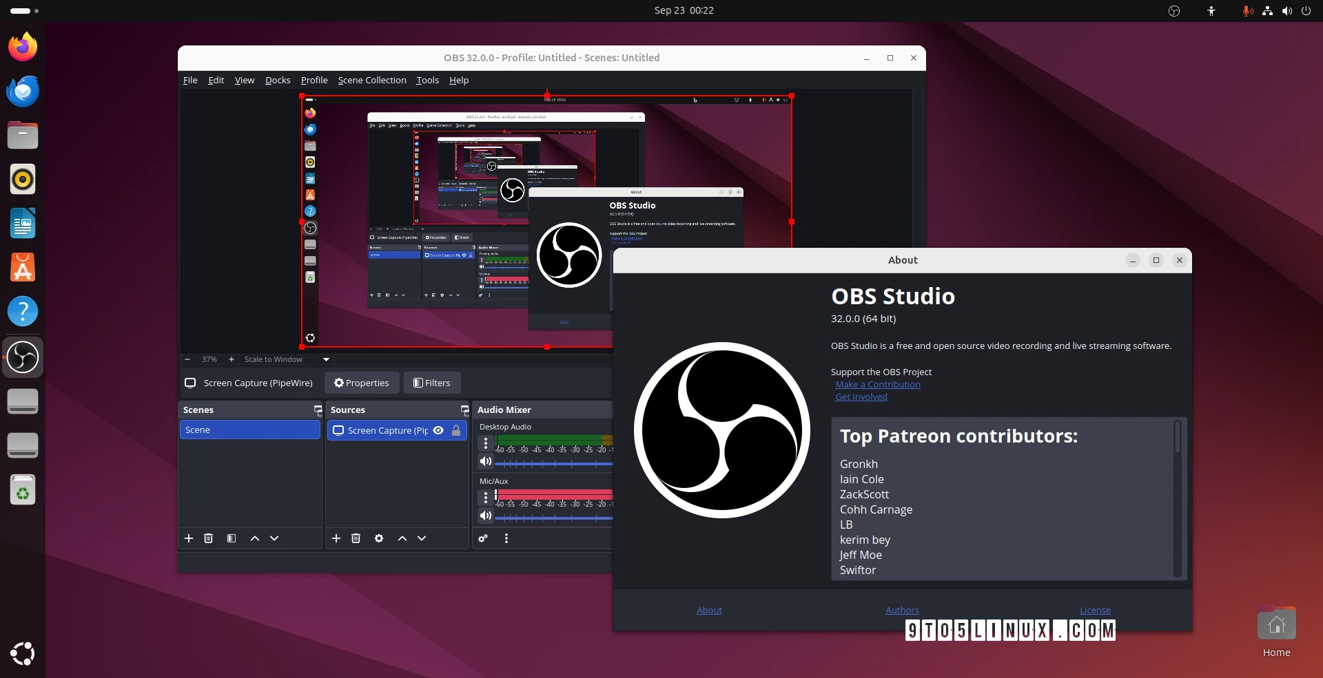 OBS Studio 32.0: Enhanced PipeWire Video Capture and the Introduction of a Basic Plugin Manager