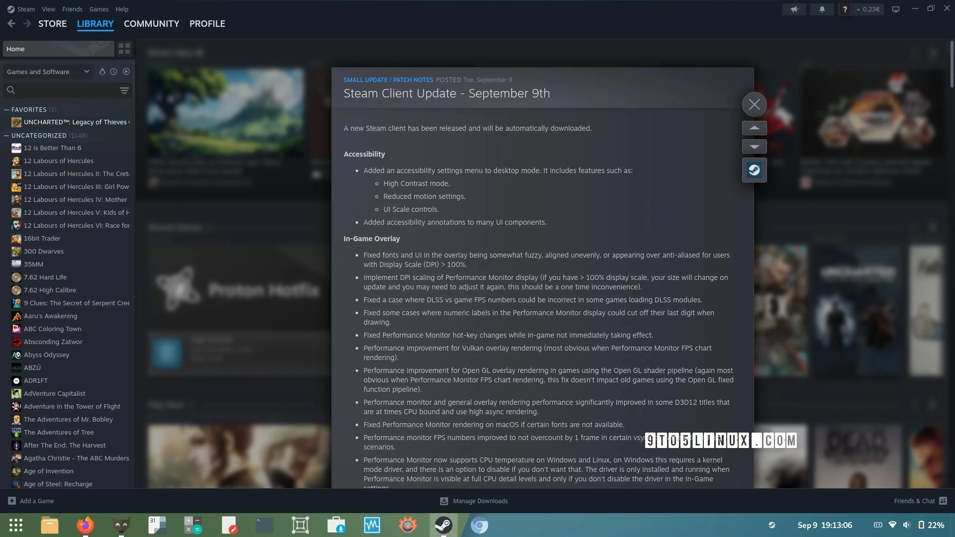 Steam Client Introduces Advanced In-Game Overlay Options for AMD and NVIDIA GPUs