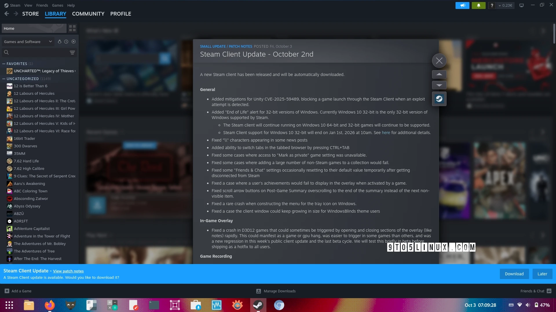 Exciting News: Latest Steam Client Update Enhances DualSense Controller Support on Linux!