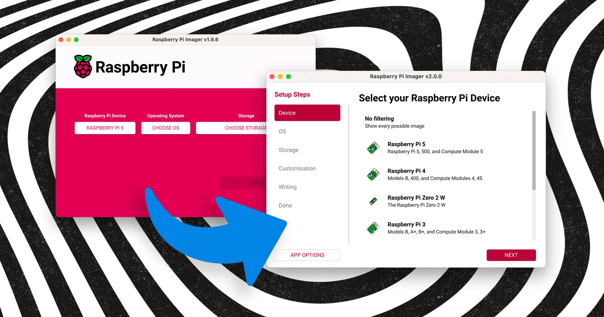 Raspberry Pi Imager 2.0 Launches with a Fresh New Design