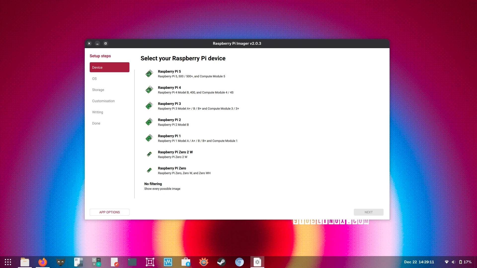 Raspberry Pi Imager 2.0.3: Enhanced Drive Filtering and AppImage Support on Linux