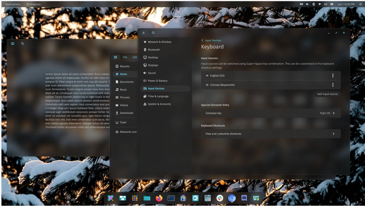 Sneak Peek: COSMIC Desktop’s Stunning ‘Frosted Glass’ UI Effect