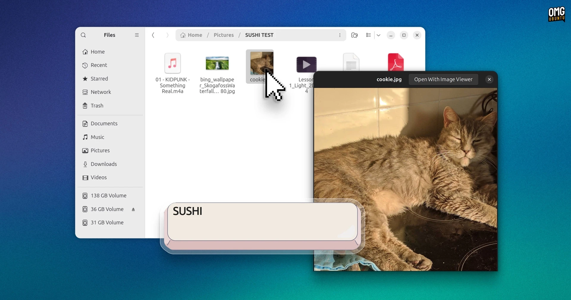 Upcoming Fix for GNOME Sushi Spacebar Preview in Ubuntu 26.04