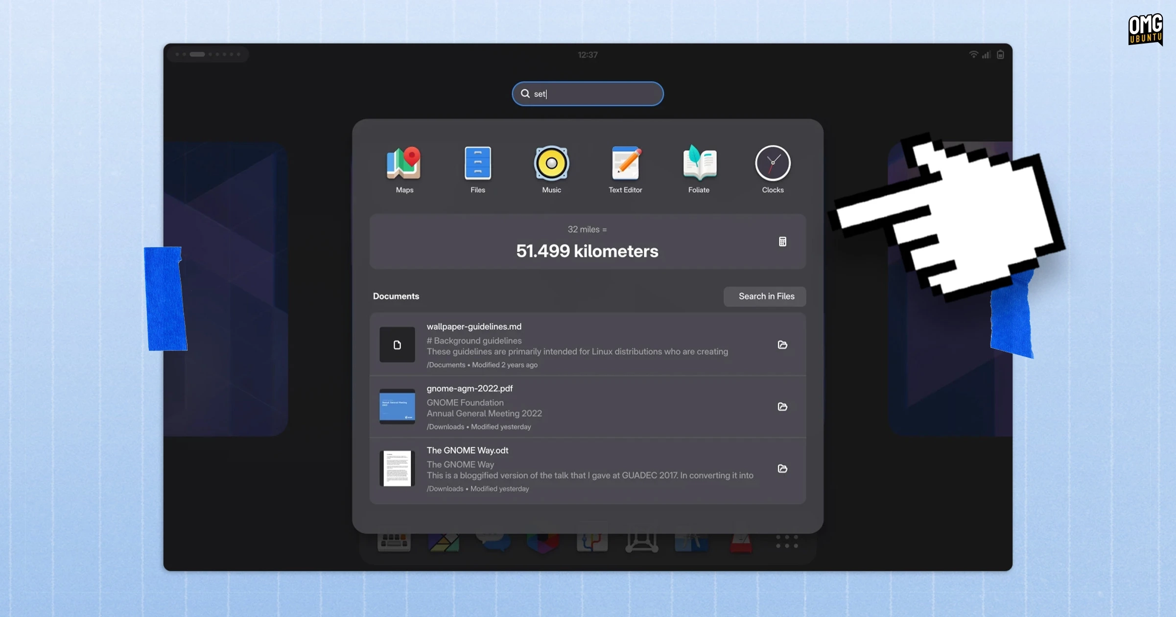 Revamping GNOME Shell: The New Floating Overlay for Enhanced Search Experience