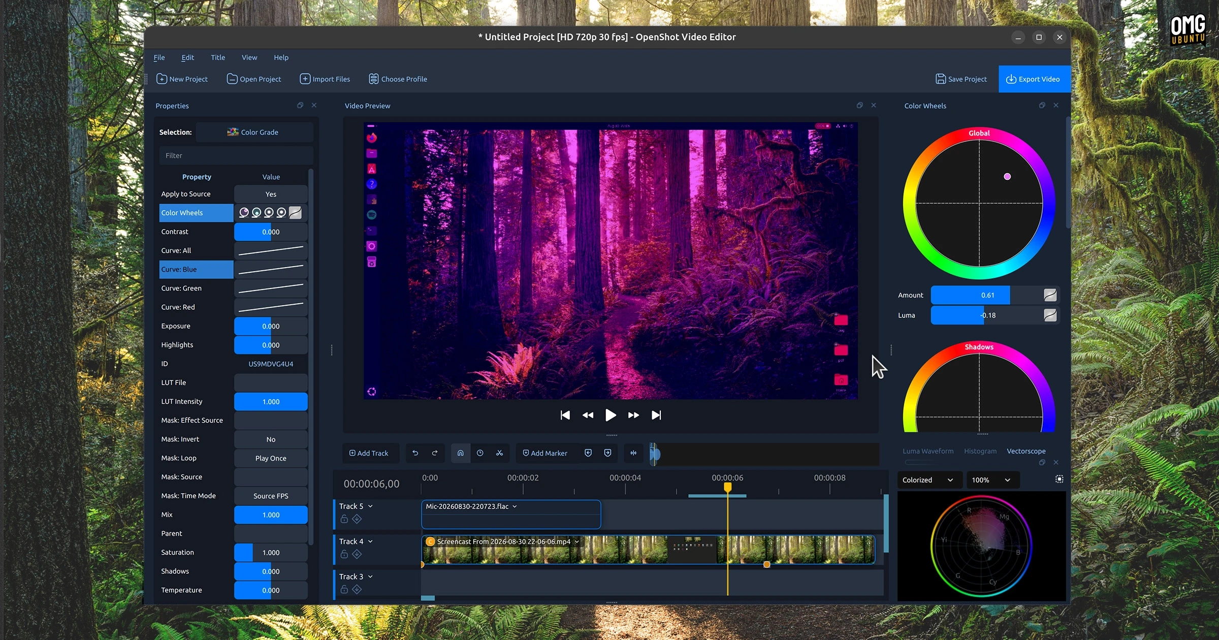 OpenShot Video Editor Officially Launches as a Snap Package
