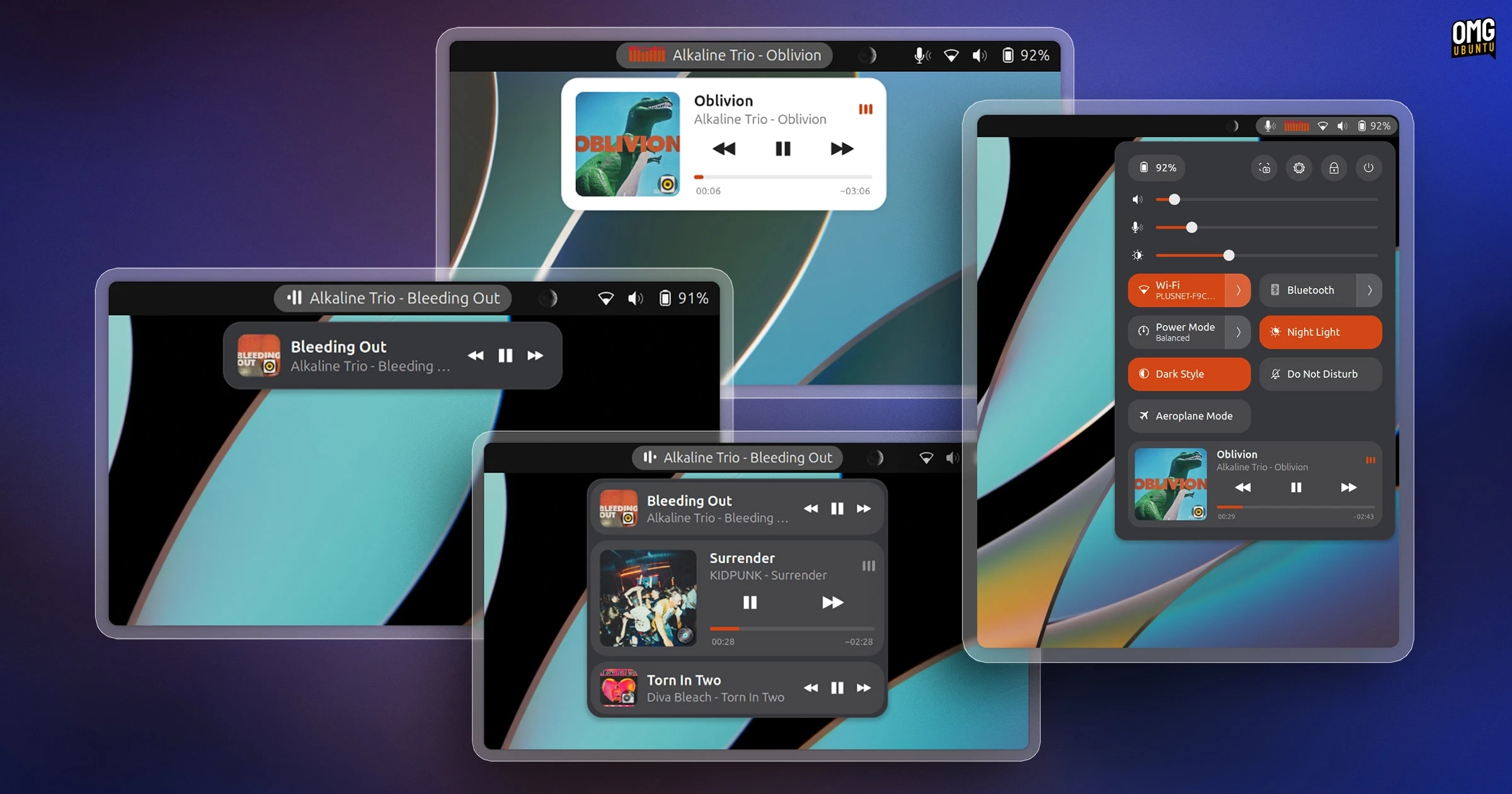 Now Playing Card Can Display Media Info from Multiple Apps at Once